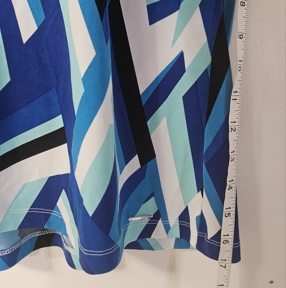 Calvin Klein Blue Plus Size Sleeveless Blouse! - Picture 5 of 6